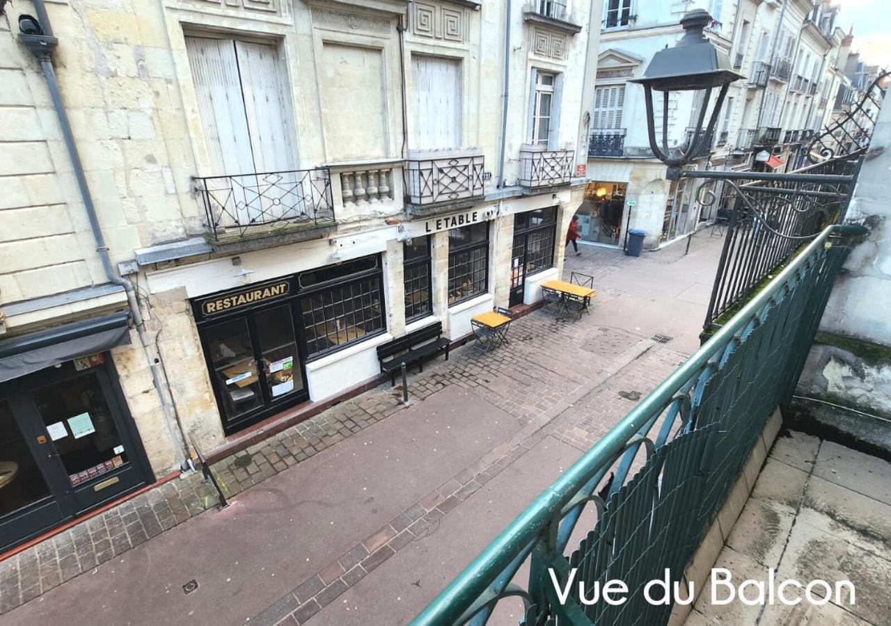 "Colbert Triplex" 3 Chambres - Balcon - Patio - Cathedrale Tours Luaran gambar