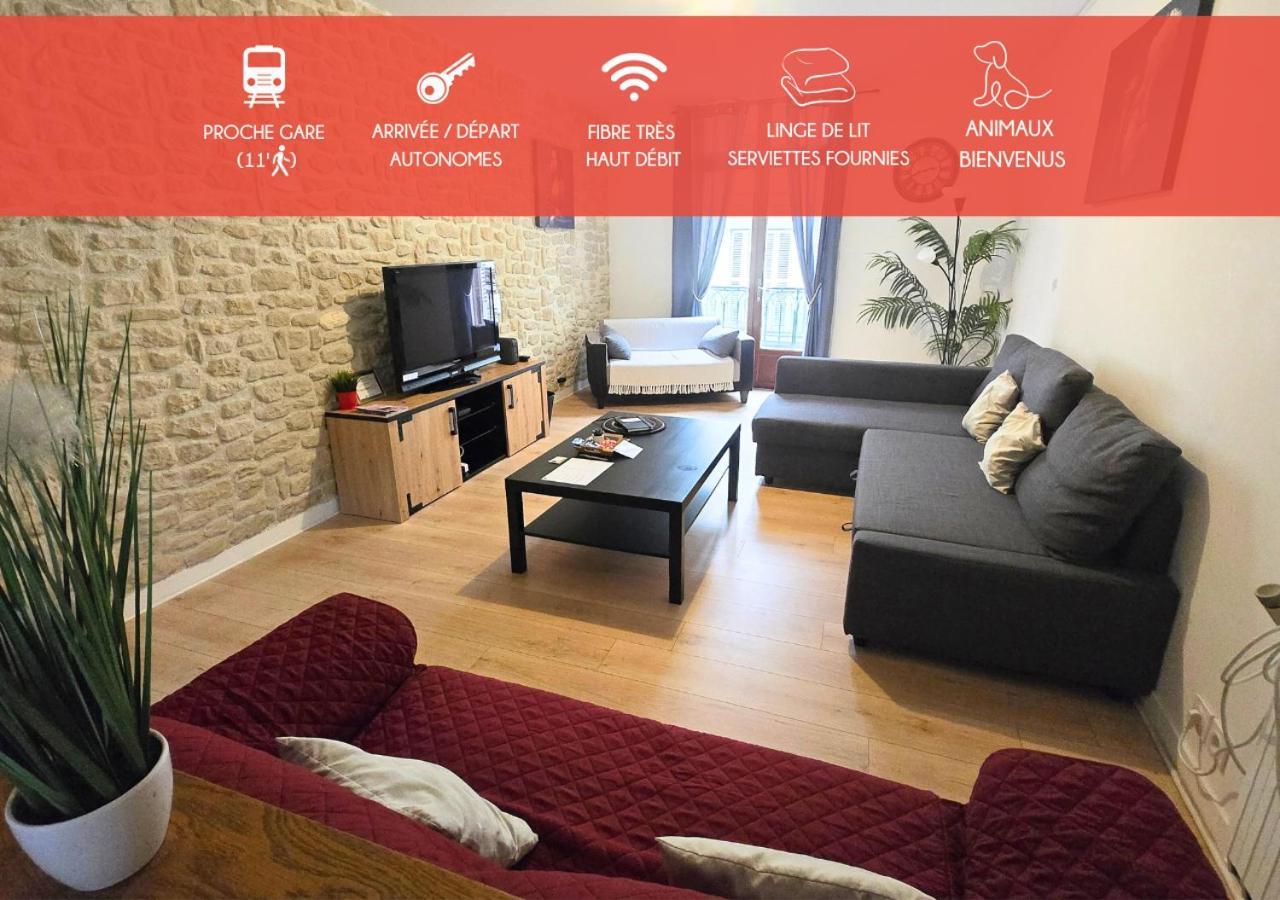 "Colbert Triplex" 3 Chambres - Balcon - Patio - Cathedrale Tours Luaran gambar